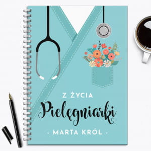 Notatnik personalizowany PREZENT DLA PIELGNIARKI