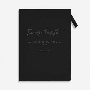 Notes na zamek TWJ TEKST notes personalizowany prezent dla koleanki z pracy prezent dla nauczyciela