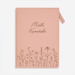 Notatnik z zamkiem POMYS NA PREZENT DLA MAMY notatnik z grawerem prezent na dzie mamy