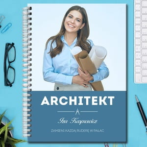 Notatnik personalizowany B5 ARCHITEKT