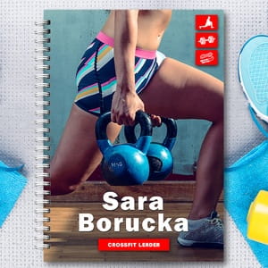 Notatnik personalizowany B5 PREZENT DLA FITNESSKI