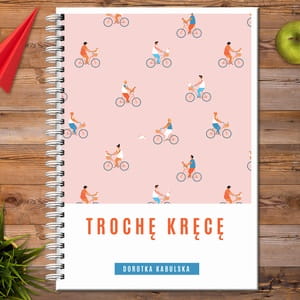 Notatnik personalizowany B5 TROCH KRC prezent dla rowerzystki