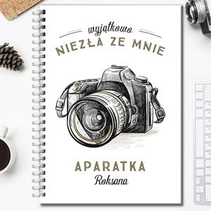 Notatnik NIEZA APARATKA prezent dla fotografa