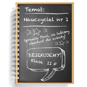 Notatnik personalizowany TABLICA