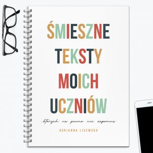 Notes dla nauczyciela MIESZNE TEKSTY UCZNIW prezent dla nauczyciela prezent na dzie nauczyciela