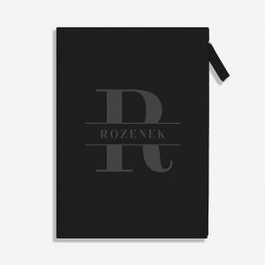 Notes na zamek MONOGRAM prezent dla mczyzny notes dla mczyzny prezent dla kolegi z pracy