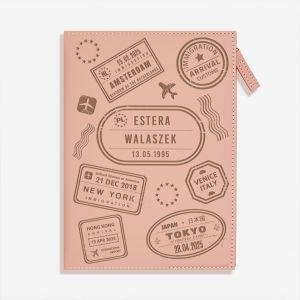Notes na zamek PREZENT DLA PODRӯNICZKI notes personalizowany prezent dla koleanki z pracy
