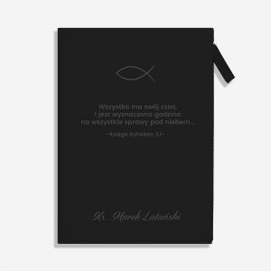 Notes dla ksidza z grawerem notes personalizowany prezent dla ksidza prezent dla proboszcza