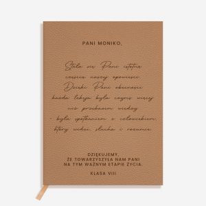 Notes z grawerem WYJTKOWA PAMITKA DLA WYCHOWAWCZYNI prezent na zakoczenie roku prezent dla wychowawczyni
