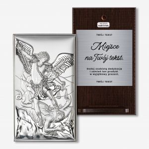 Obrazek na Bierzmowanie z Micha�em Archanio�em TW�J TEKST prezent na bierzmowanie pami�tka bierzmowania