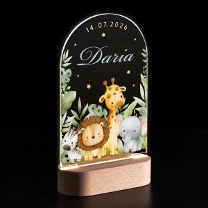 Ozdobna lampka nocna dla niemowl�t SAFARI