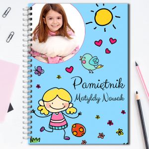 Pamitnik dla dzieci ze zdjciem PREZENT NA DZIE DZIECKA