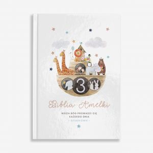 Personalizowana biblia ARKA NOEGO prezent dla wnuczka