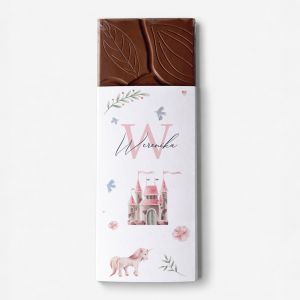 Personalizowana czekolada dla dziecka ZAMEK KSIʯNICZKI