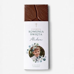 Personalizowana czekolada KOMUNIA ze zdj�ciem
