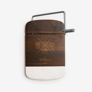 Personalizowana deska do krojenia PREZENT DLA PRZYJACIӣKI z gilotyn