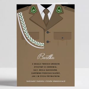 Personalizowana kartka urodzinowa DLA LENIKA kartka dla lenika prezent dla lenika prezent dla leniczego