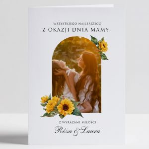 Personalizowana kartka dla mamy na DZIE MATKI