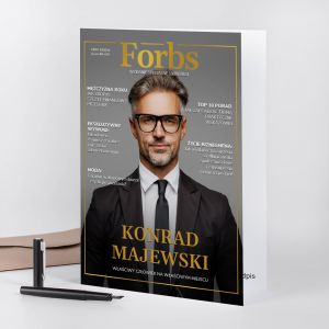 Personalizowana kartka dla szefa FORBS A4