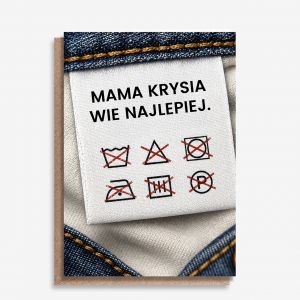 Personalizowana kartka MAMA WIE NAJLEPIEJ