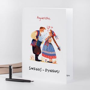 Personalizowana kartka MIGUS DYNGUS A4