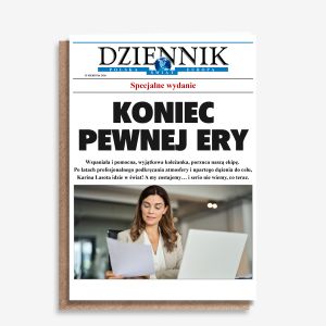 Personalizowana kartka na odej�cie z pracy DZIENNIK kartka na po�egnanie kole�anki z pracy