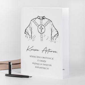 Personalizowana kartka na wicenia kapaskie A4 prezent na wicenia kapaskie
