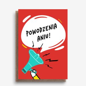 Personalizowana kartka okoliczno�ciowa POWODZENIA prezent motywacyjny kartka motywacyjna