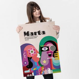 mieszna kartka xxl DLA PRZYJACIӣKI