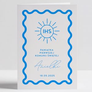 Personalizowana kartka z yczeniami NA KOMUNI