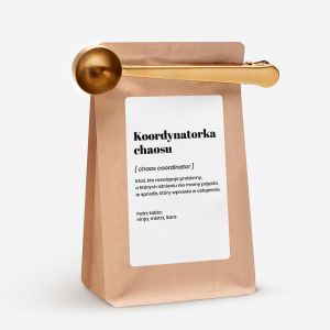 Personalizowana kawa z miark KOORDYNATORKA CHAOSU prezent dla koleanki z pracy