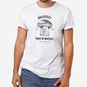 Personalizowana koszulka grzybiarza NAJLEPSZY OKAZ - XXL