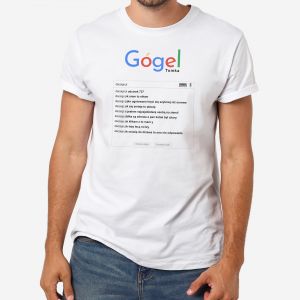 Personalizowana koszulka mska GOGEL mieszny prezent - XL
