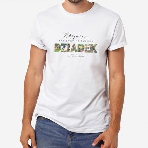 Personalizowana koszulka na Dzie Dziadka - S