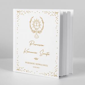 Personalizowana ksiga goci NA KOMUNI ksiga komunijna pamitka komunii witej