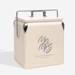 Personalizowana lodwka turystyczna MR & MRS prezent na lub prezent lubny prezent dla pary modej