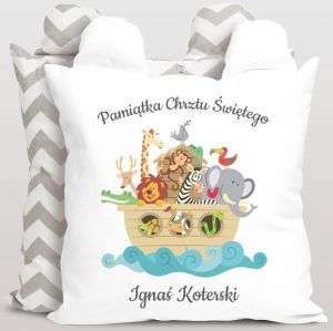Personalizowana poduszka dla dzieci PREZENT NA CHRZEST