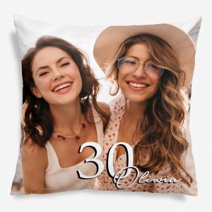 Personalizowana poduszka DLA SIOSTRY na 30 urodziny