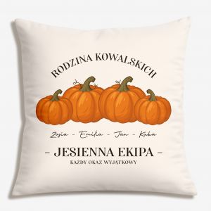 Personalizowana poduszka jesienna DYNIE