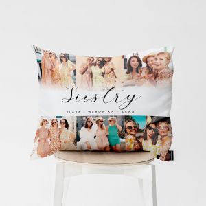 Personalizowana poduszka KOLA dla siostry