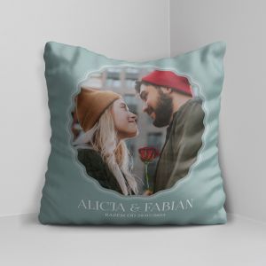 Personalizowana poduszka dla pary NA ROCZNIC LUBU
