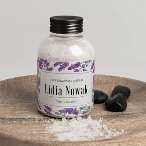 Personalizowana sól do kąpieli PODZIĘKOWANIA DLA ŚWIADKOWEJ