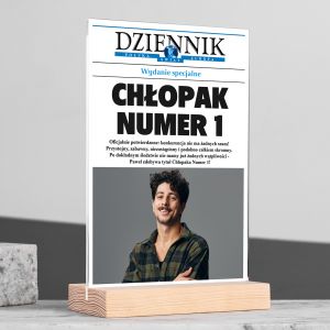 Personalizowana statuetka CH�OPAK NUMER 1 prezent dla ch�opaka