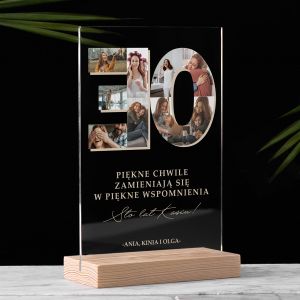 Statuetka ze zdjciami PREZENT NA 30 URODZINY