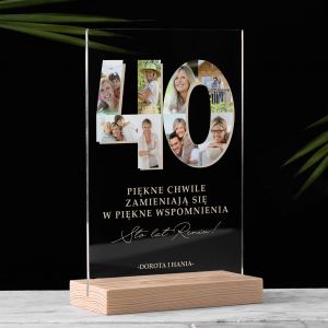 Personalizowana statuetka PREZENT NA 40 URODZINY