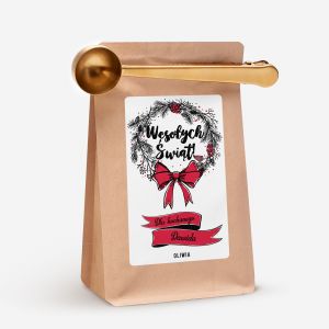Personalizowana WITECZNA KAWA + yeczka z miark