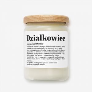 Personalizowana �wieca DEFINICJA prezent dla dzia�kowca
