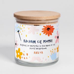 wieca dla mamy KOCHAM CI MAMO