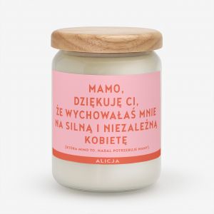 Personalizowana wieczka dla mamy DZIKUJ wieczka na dzie mamy prezent na dzie mamy prezent dla mamy