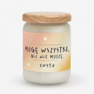 Personalizowana wieczka na prezent POZYTYWNA AFIRMACJA